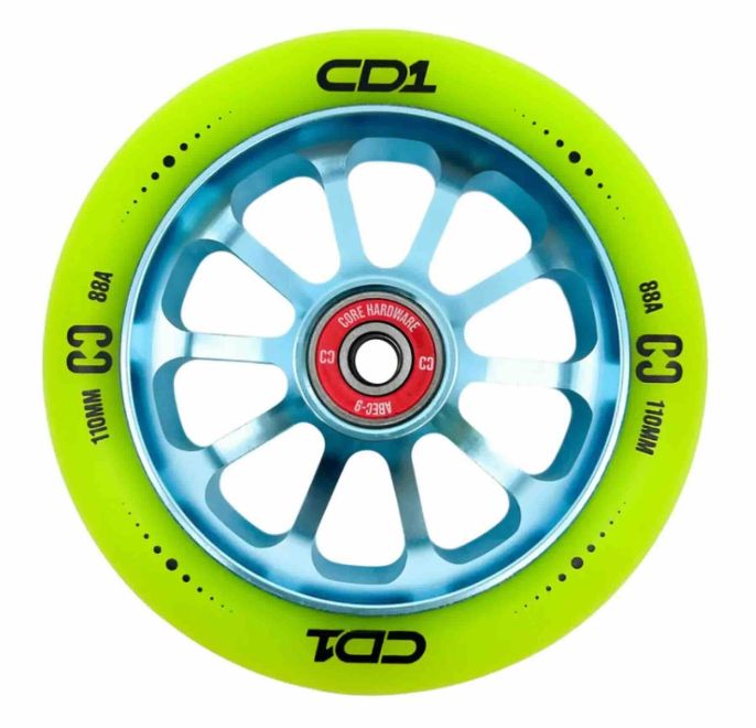 Kółko CORE CD1 110 Lime Blue